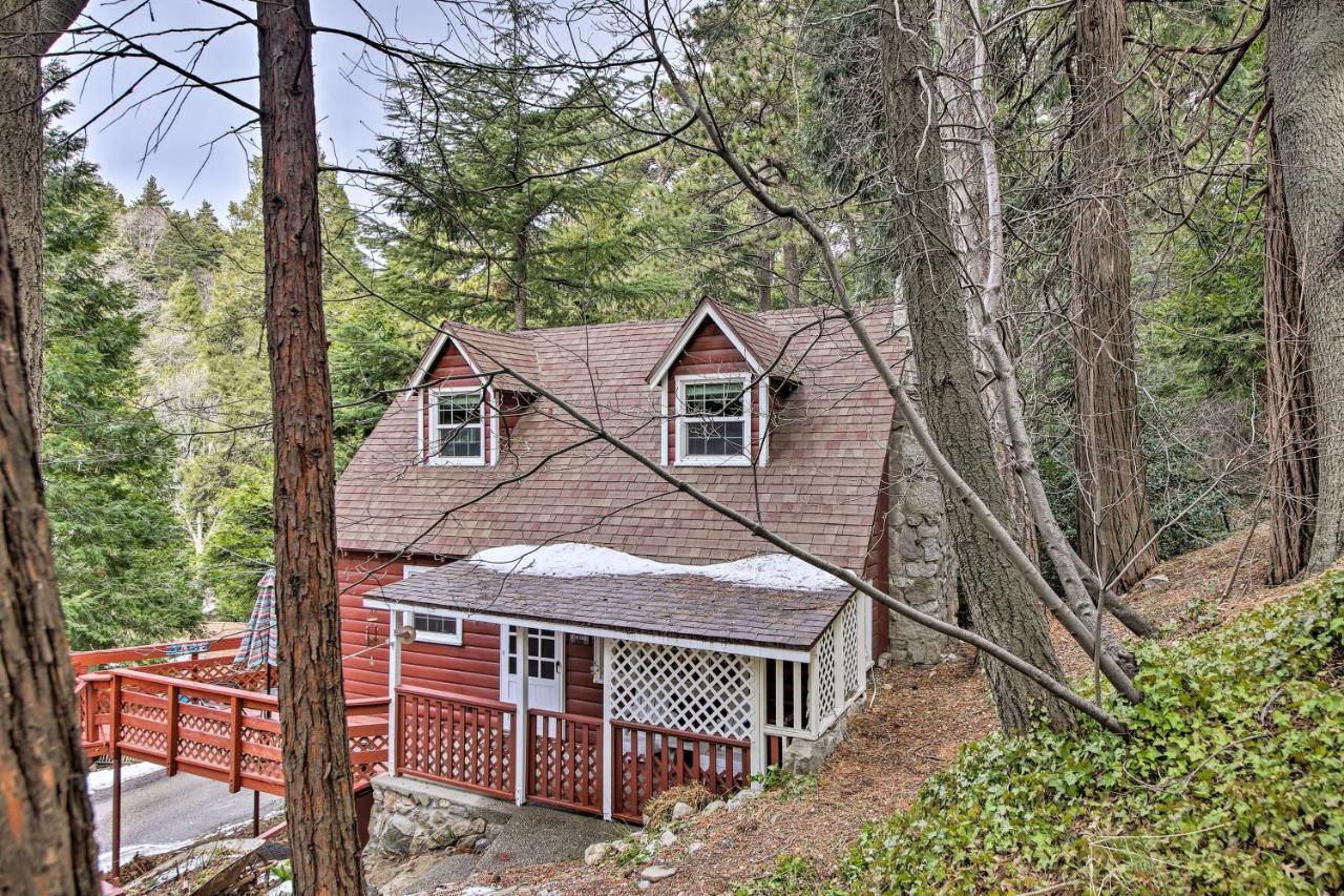 Vintage Snow White Cottage About 2 Miles To Village! Lake Arrowhead Exterior foto