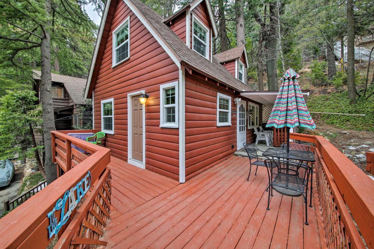 Vintage Snow White Cottage About 2 Miles To Village! Lake Arrowhead Exterior foto